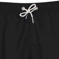 GANT mens swim shorts - SWIM SHORTS, swimming trunks, mesh insert, plain Black L (Large)