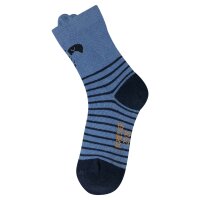 SCHIESSER boys socks, pack of 10 – ‘Legwear Kids’, patterned, cotton blend Blue 23-26