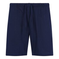 hajo Herren Schlafanzug, kurz - Klima-Light, Pyjama, Shorty, Baumwoll-Mix Blau L