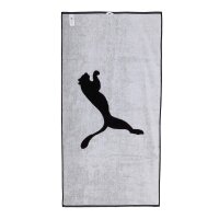 PUMA Unisex Handtuch - Team Towel Large, Cat Logoprint Schwarz 70x140cm