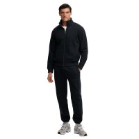 Superdry Herren Sweatjacke - Essential Logo Track Top, Stehkragen, Logo Dunkelblau M