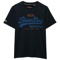 Superdry Herren T-Shirt - VI Classic Tee, T-Shirt,...