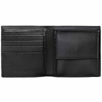 A|X ARMANI EXCHANGE Mens Wallet - Liam Bifold, Faux Leather, All-Over Logo, 9x11x2cm (H x W x D) Black One Size