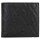 A|X ARMANI EXCHANGE Herren Geldbörse - Liam Bifold, Kunstleder, Allover-Logo, 9x11x2cm (HxBxT) Schwarz One Size