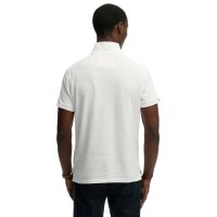 Superdry Herren Poloshirt - Vintage Athletic Polo, Logo, Baumwolle, einfarbig Weiß M