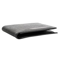 A|X ARMANI EXCHANGE Mens Wallet - Barcelona Bifold, Wallet, Genuine Leather, 10x12x2cm (H x W x D) Black One Size