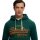Superdry Herren Hoodie - Vl Classic Hood, Logo, Baumwoll-Mix, einfarbig Grün M
