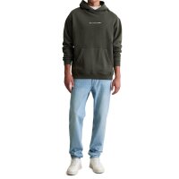 Marc OPolo Denim Herren Hoodie - Relaxed Fit, Kapuze, Logo, Baumwolle Dunkelgrau S