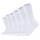 s.Oliver Unisex Socks, 6-pack - Essentials Tennis Socks, plain colour White 35-38 (UK 2,5-5)