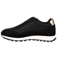 A|X ARMANI EXCHANGE Womens Trainers - Drop Microsuede, Trainers, Mesh, Retro, Logo Black EUR 37 (UK 4.5)