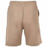 EMPORIO ARMANI Herren Bermudashorts - LINEN BLEND, Bermuda, Leinen-Viskose-Mix Taupe M