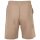 EMPORIO ARMANI Mens Bermuda shorts - LINEN BLEND, Bermuda, linen-viscose blend Taupe M (Medium)