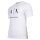 A|X ARMANI EXCHANGE Herren T-Shirt - Rundhals, Kurzarm, Logoprint, Baumwolle Weiß S