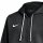 NIKE Mens Hooded Jacket - Park 26, Sweat Jacket, Zipper, Logo Black S (Small)