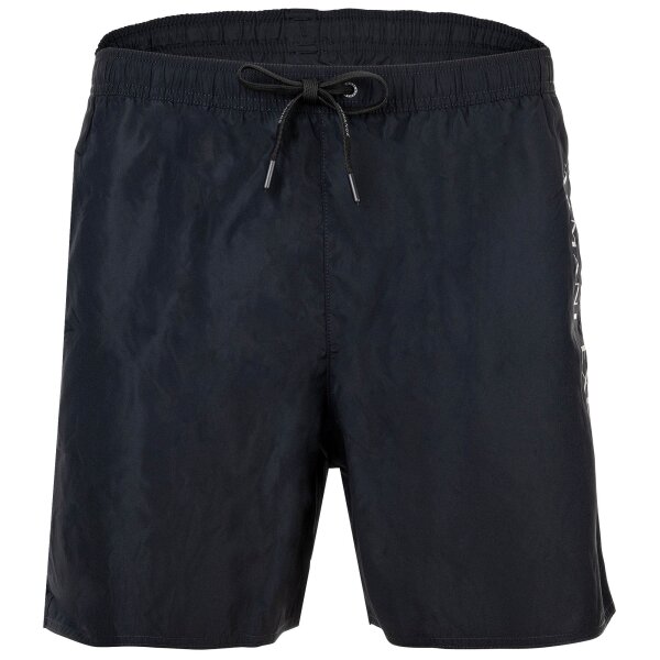 A|X ARMANI EXCHANGE Mens Swim Shorts - Boxer Beachwear, Shorts, Logo, Plain Dark Blue L (Large)