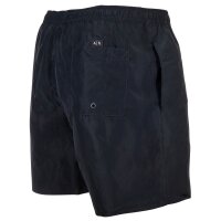 A|X ARMANI EXCHANGE Mens Swim Shorts - Boxer Beachwear, Shorts, Logo, Plain Dark Blue L (Large)