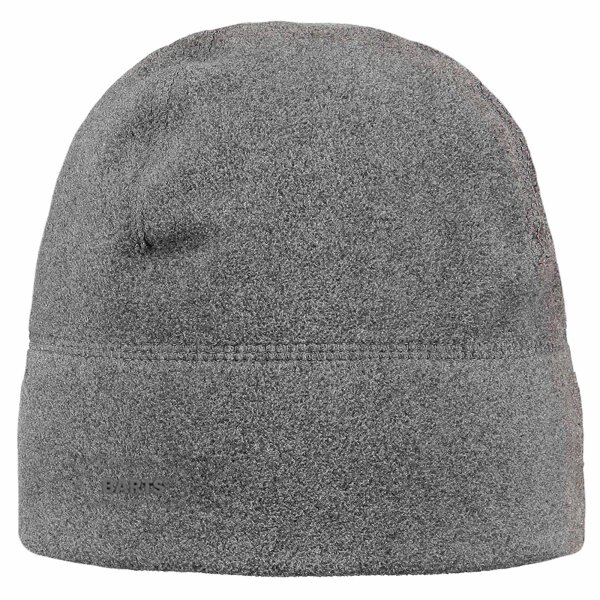 BARTS Unisex Mütze - Basic Beanie, One Size, einfarbig Dunkelgrau