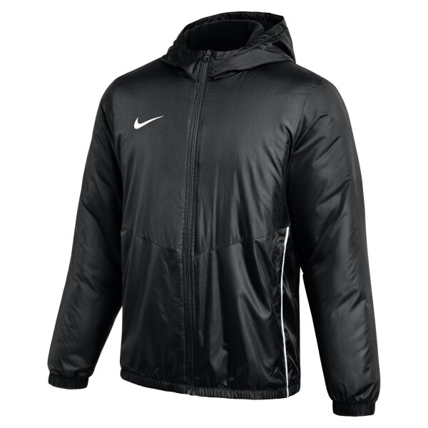 NIKE Herren Herbstjacke - Park 26, Regenjacke, Kapuze, wärmend, atmungskativ Schwarz S