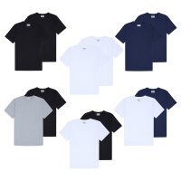 ellesse Mens T-Shirt pack of 2 - ACCIANO, Short Sleeve,...