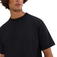ellesse Mens T-Shirt pack of 2 - ACCIANO, Short Sleeve, Round Neck, Logo, Cotton, Plain Colour Black M (Medium)