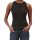 Marc OPolo Damen Tank Top - T-SHIRT SLEEVELESS, Rippjersey, Baumwolle Schwarz S
