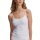 CALIDA Damen Spaghetti-Top 2er Pack - Sleek Skin, Top, Silky Smooth, einfarbig Weiß/Schwarz XS (36/38)