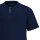 TOM TAILOR Herren Schlafanzug, kurz - Shorty, Pyjama, Baumwolle, Henley-Kragen, Single Jersey Blau M