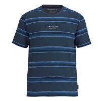TOM TAILOR Men Pyjamas, Short - Shorty, Pyjamas, Round Neck, Cotton, Single Jersey Blue M (Medium)