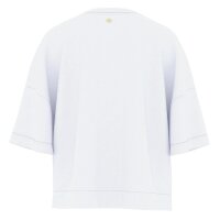 JOOP! Damen T-Shirt - Tilina, Sweat T-Shirt, einfarbig, kurzarm Weiß XS