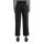 Marc OPolo Damen Hose - WOVEN PANTS, Culotte, Interlock-Jersey, Baumwoll-Mix Schwarz XS