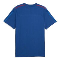 PUMA Herren T-Shirt - BMW Motorsport, Sportswear, Small Logo Tee, Baumwolle Blau L