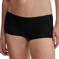 CALIDA Women Hipster Briefs Pack of 2 - Sleek Skin, Underwear, Plain Colour Black 40/42 (UK 14/16)