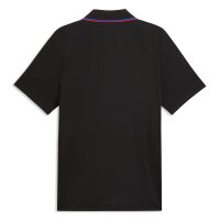 PUMA Mens Polo Shirt – BMW Motorsport, Sportswear, Cotton, Short, Solid Color Black M (Medium)