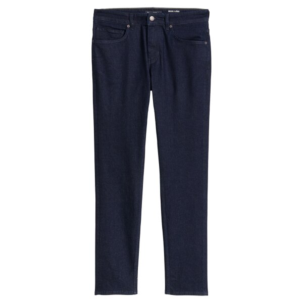 Marc OPolo Mens Jeans - Sjöbo, Organic Cotton Blend, Stretch, Shaped, Length 32   Dark blue 29W/32L