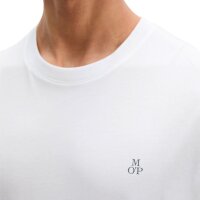 Marc OPolo mens T-shirt, pack of 3, round neck - triple pack, regular fit, cotton White S (Small)