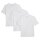 Marc OPolo Herren T-Shirt, 3er Pack, Rundhals - Tripplepack, Regular Fit, Baumwolle Weiß S