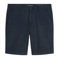 Marc OPolo Mens Shorts - RESO JOGGER, Regular Fit, Twill, Organic Cotton Stretch Dark blue 30W