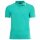 EMPORIO ARMANI Mens Polo Shirt - ESSENTIAL, Piqué, Logo, Cotton, Plain Emerald green S (Small)