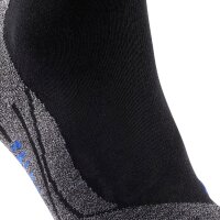 FALKE Herren Trekking-Socken - TK2 Explore Cool Men, Wandersocken, Mittlere Polsterung Schwarz 42-43