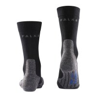 FALKE Men’s Trekking Socks – TK2 Explore Cool Men, Hiking Socks, Medium Cushioning Black 42-43 (UK 8-9)