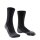 FALKE Herren Trekking-Socken - TK2 Explore Cool Men, Wandersocken, Mittlere Polsterung Schwarz 42-43