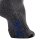 FALKE Herren Trekking-Socken - TK2 Explore Cool Men, Wandersocken, Mittlere Polsterung Dunkelgrau 42-43