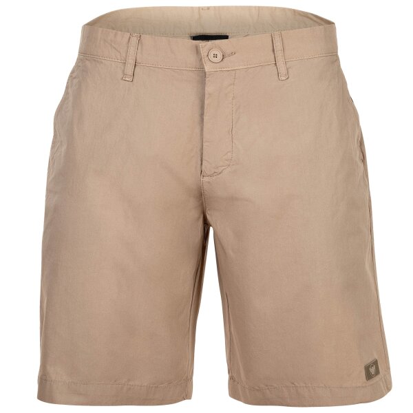 EMPORIO ARMANI Herren Bermudashorts - SATIN LABEL, Bermuda, Baumwollgewebe Taupe M
