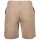 EMPORIO ARMANI Herren Bermudashorts - SATIN LABEL, Bermuda, Baumwollgewebe Taupe M