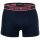 EMPORIO ARMANI Herren Trunks, 3er Pack - CORE LOGOBAND, Shorts, Stretch Cotton Blau M