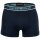 EMPORIO ARMANI mens trunks, 3-pack - CORE LOGOBAND, shorts, stretch cotton Blue M (Medium)