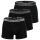 EMPORIO ARMANI Herren Trunks, 3er Pack - CORE LOGOBAND, Shorts, Stretch Cotton Schwarz M