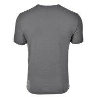 EMPORIO ARMANI Herren T-Shirts, 2er Pack - CORE LOGOBAND, Rundhals, Regular Fit, Stretch Cotton Blau/Grau S