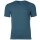 EMPORIO ARMANI Mens T-shirt, 2-pack - PURE COTTON, short sleeve, round neck, logo Blue/Petrol S (Small)