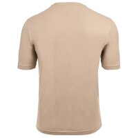 EMPORIO ARMANI Herren Schlafanzug, kurz - ENDURANCE, Short Pyjama Set, Stretch Cotton Beige/Blau M